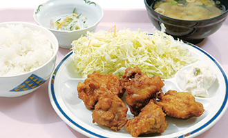唐揚げ定食