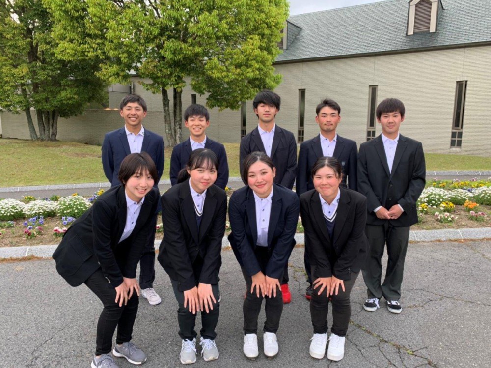 至誠館大学ゴルフ部 男女ともに団体戦で全国大会出場が決定しました 至誠館大学